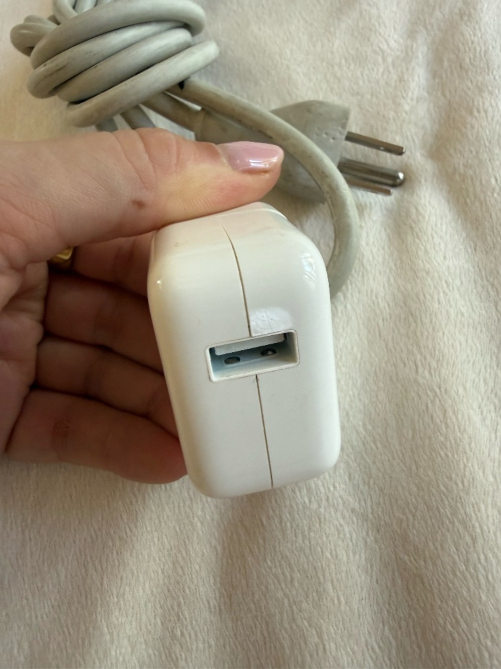 Apple USB Power Adapter with Long AC Extension Cable | Genuine Apple | Fast Char